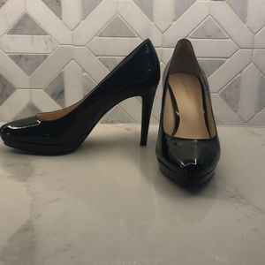 Nine West Black Patent Pumps